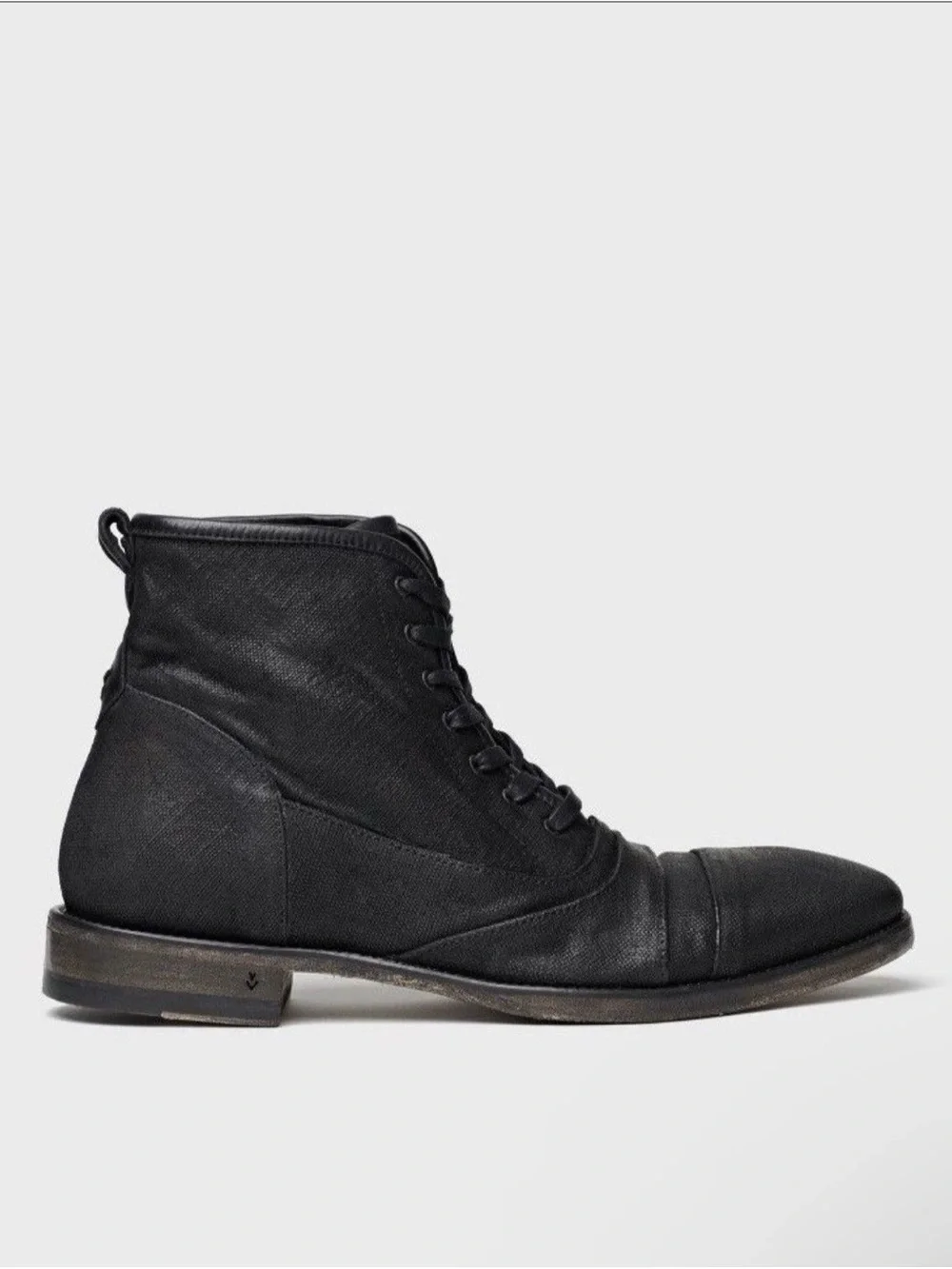 John Varvatos Fleetwood lace Boot.   Size 11 USA 44 EU